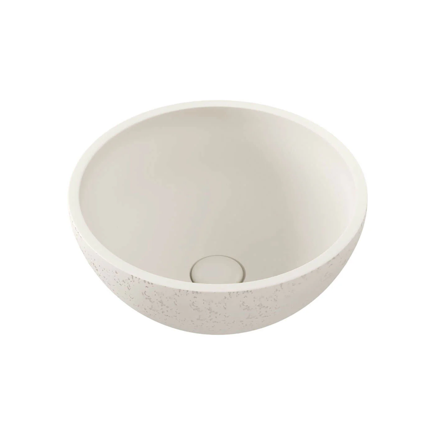 Alba Round Concrete Above Counter Basin 360mm - Image 4