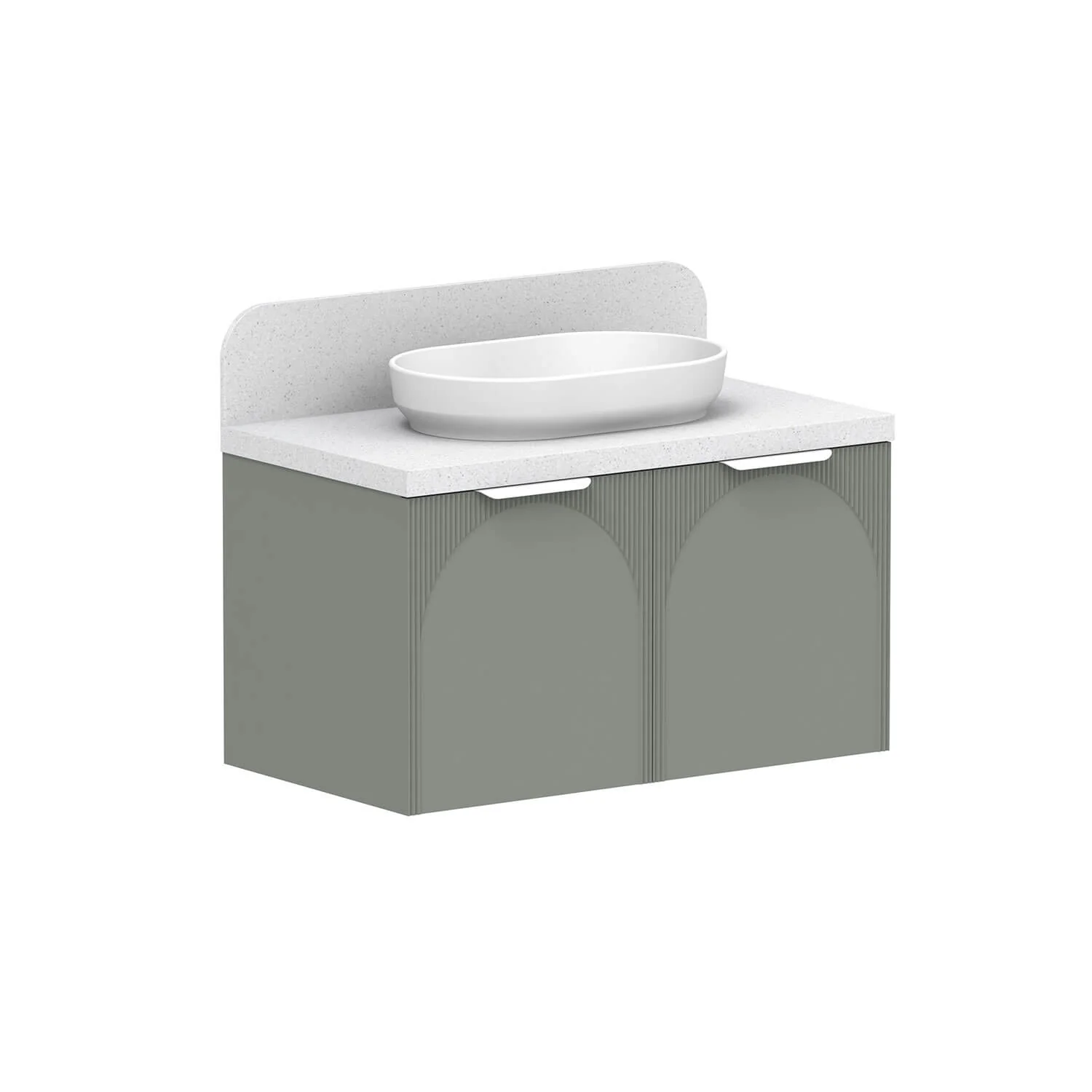 Archie V-Groove Wall Hung Vanity - Image 10