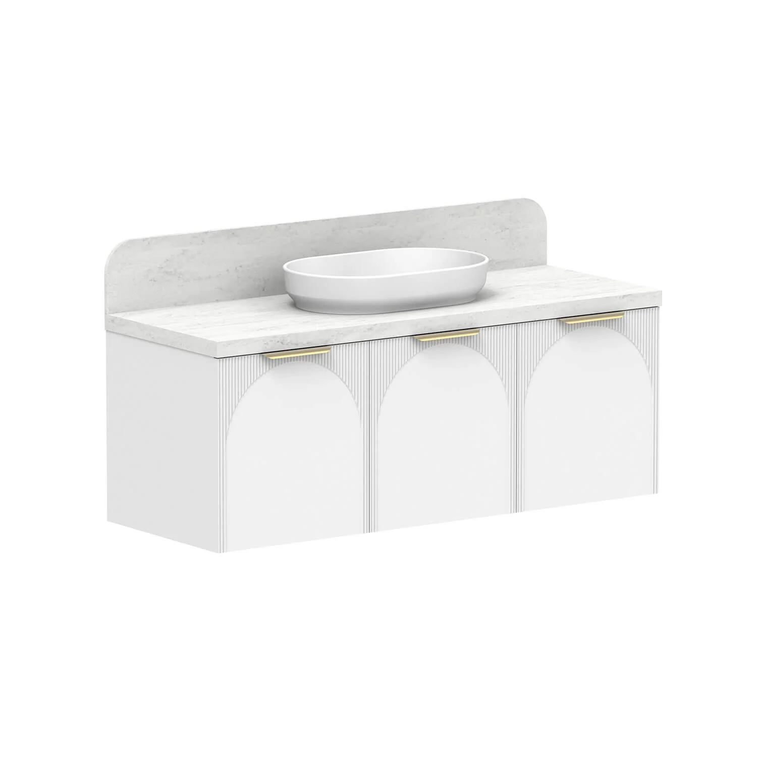 Archie V-Groove Wall Hung Vanity - Image 15