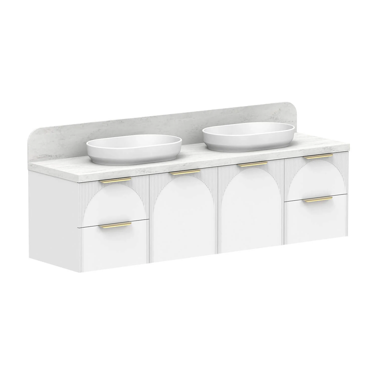 Archie V-Groove Wall Hung Vanity - Image 21