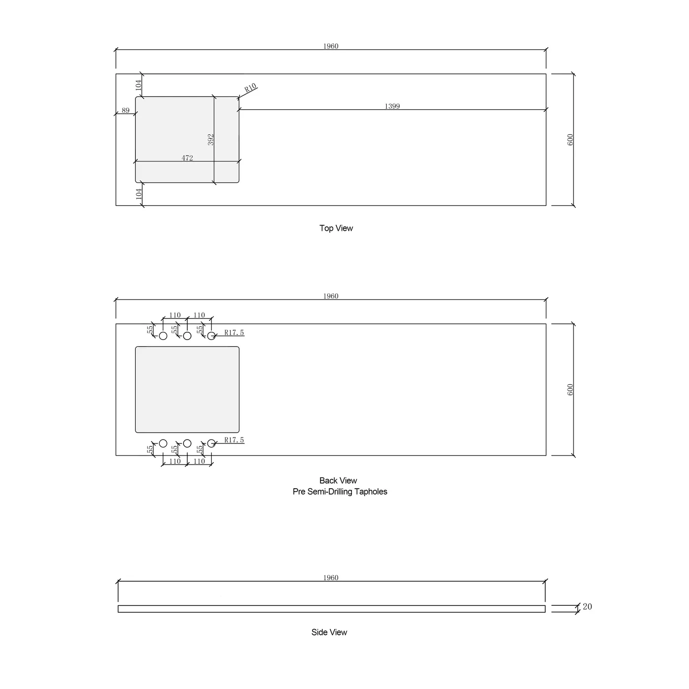 Byron Laundry Cabinet Kit 1960mm - Image 11