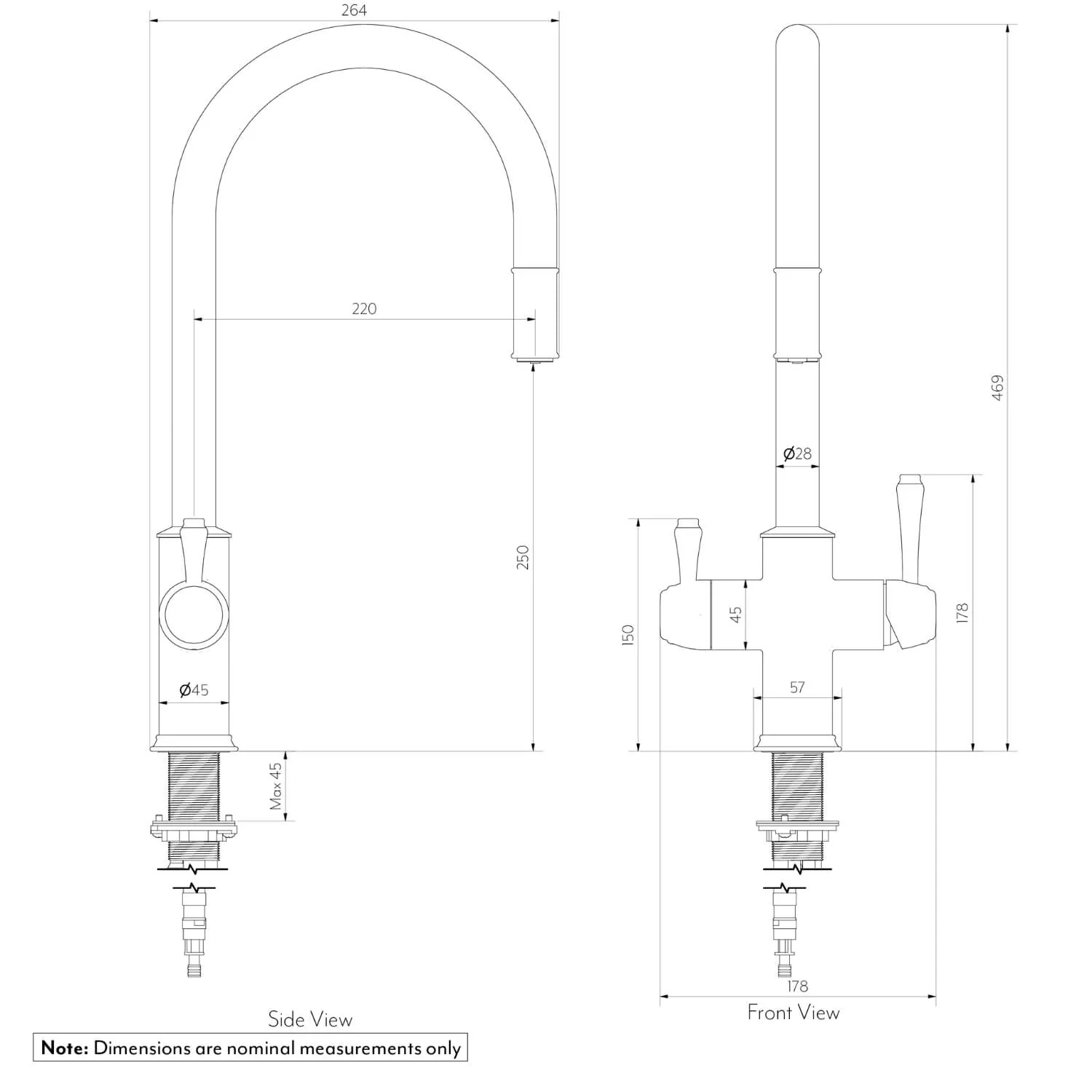 Kingsley 3-Way Pull-Out Filter Tap - Image 7