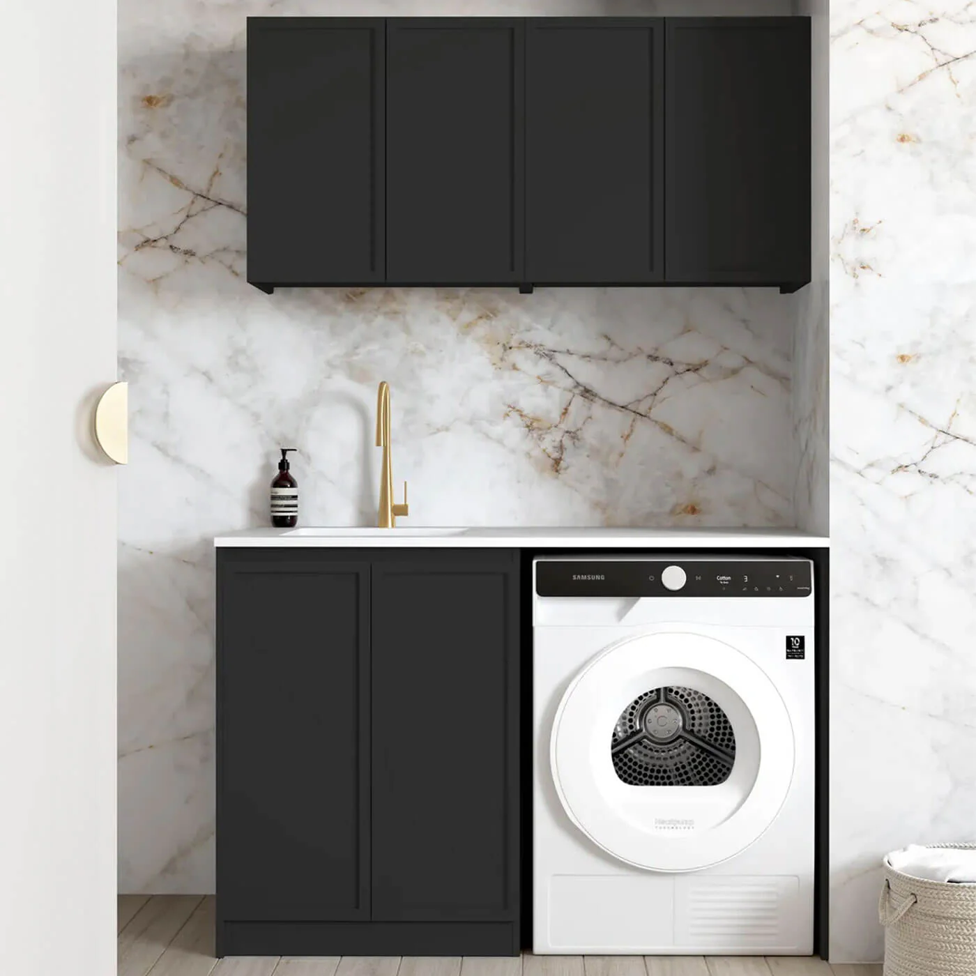 Hampshire Laundry Cabinet Kit 1300mm - Image 3
