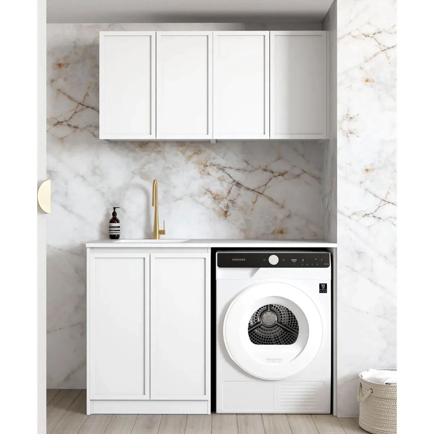 Hampshire Laundry Cabinet Kit 1300mm - Image 4