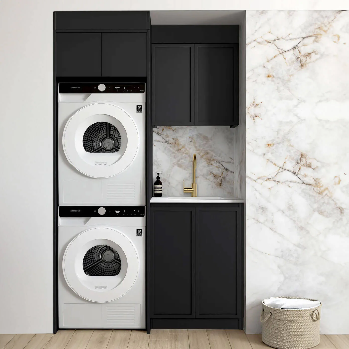 Hampshire Laundry Cabinet Kit 1300mm - Image 7