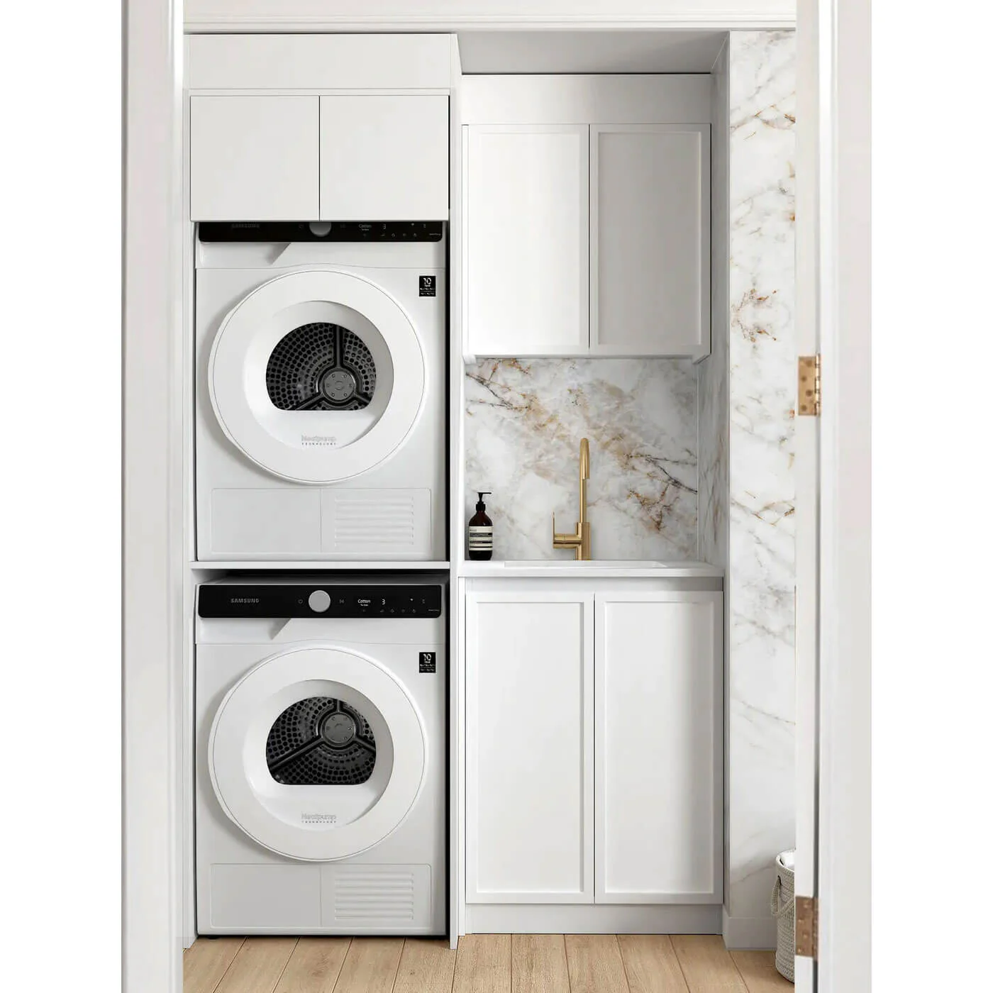 Hampshire Laundry Cabinet Kit 1300mm - Image 8