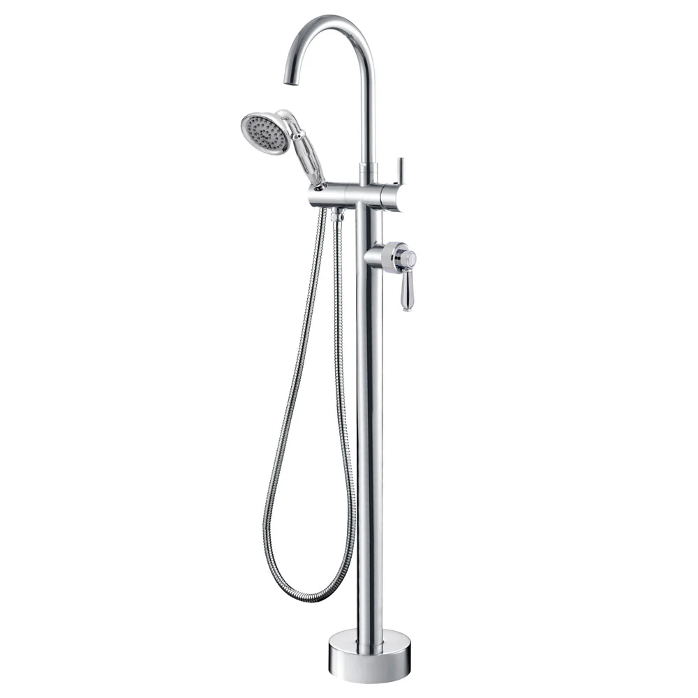 Eleanor Hamptons Vintage Floor Mounted Bath Mixer - Image 3