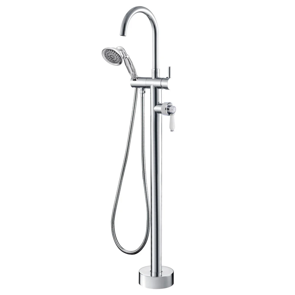 Eleanor Hamptons Vintage Floor Mounted Bath Mixer - Image 4