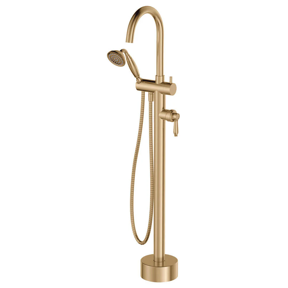 Eleanor Hamptons Vintage Floor Mounted Bath Mixer - Image 5