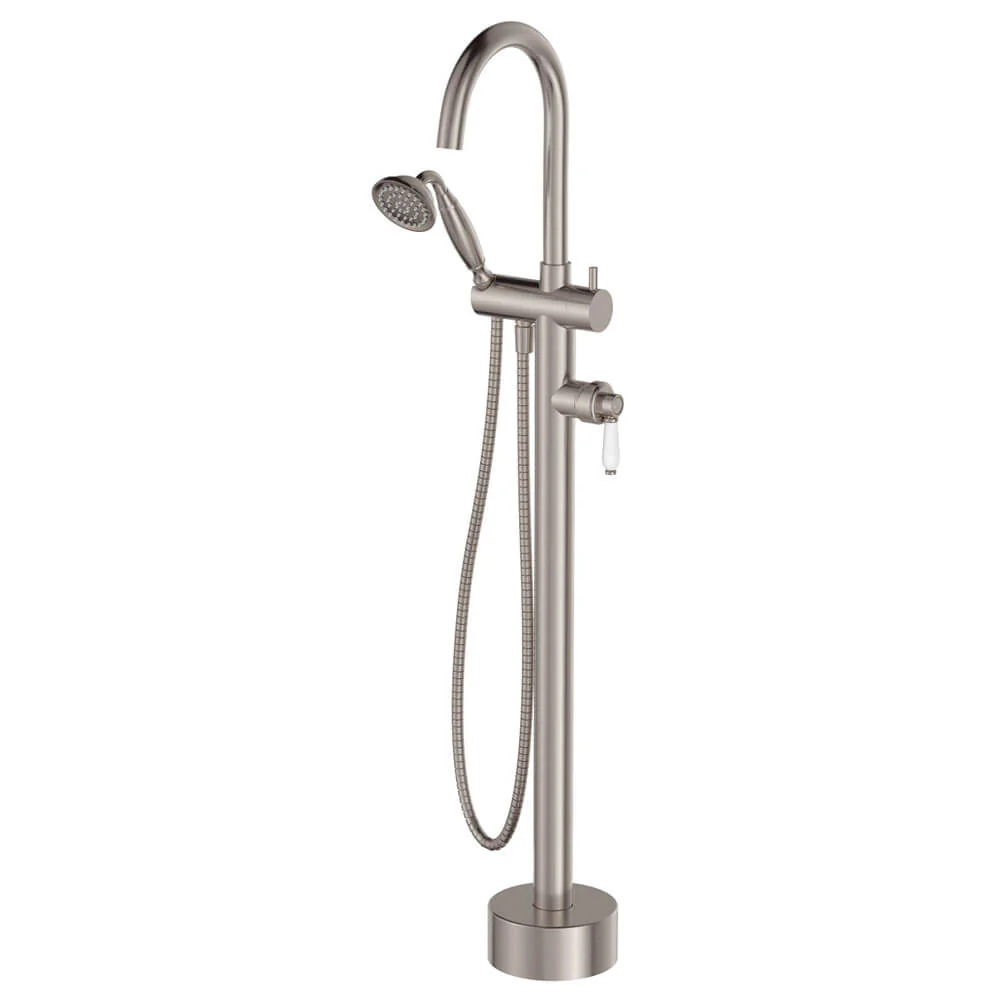 Eleanor Hamptons Vintage Floor Mounted Bath Mixer - Image 8