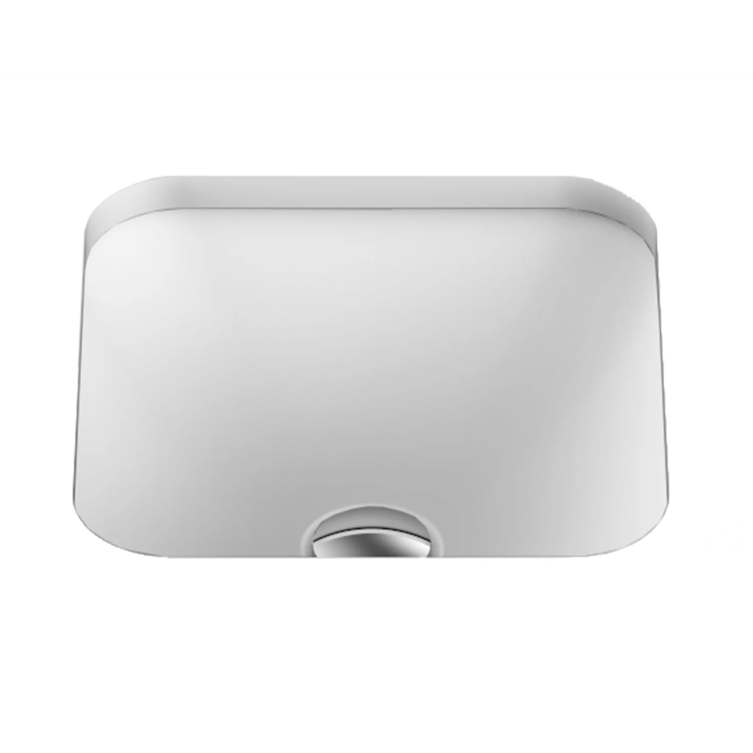 Honour Square Solid Surface Basin 365mm - Image 2