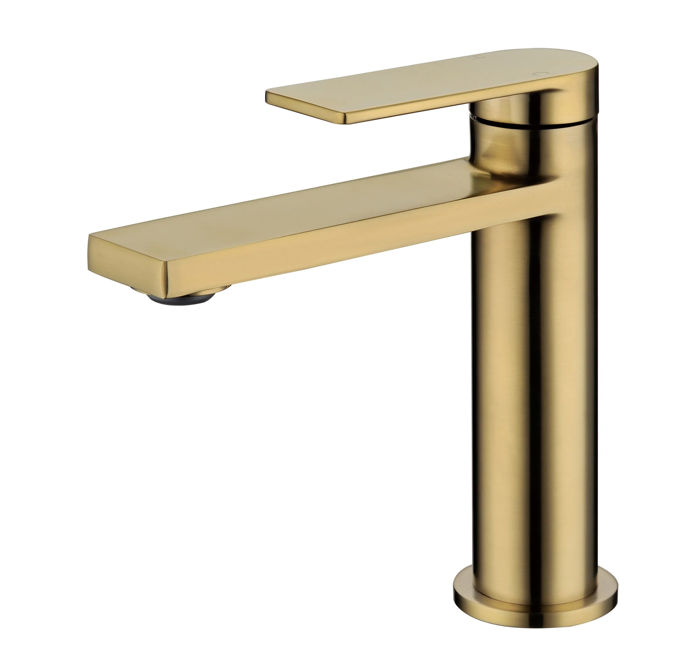 Milan Flat Edge Short Basin Mixer - Image 5