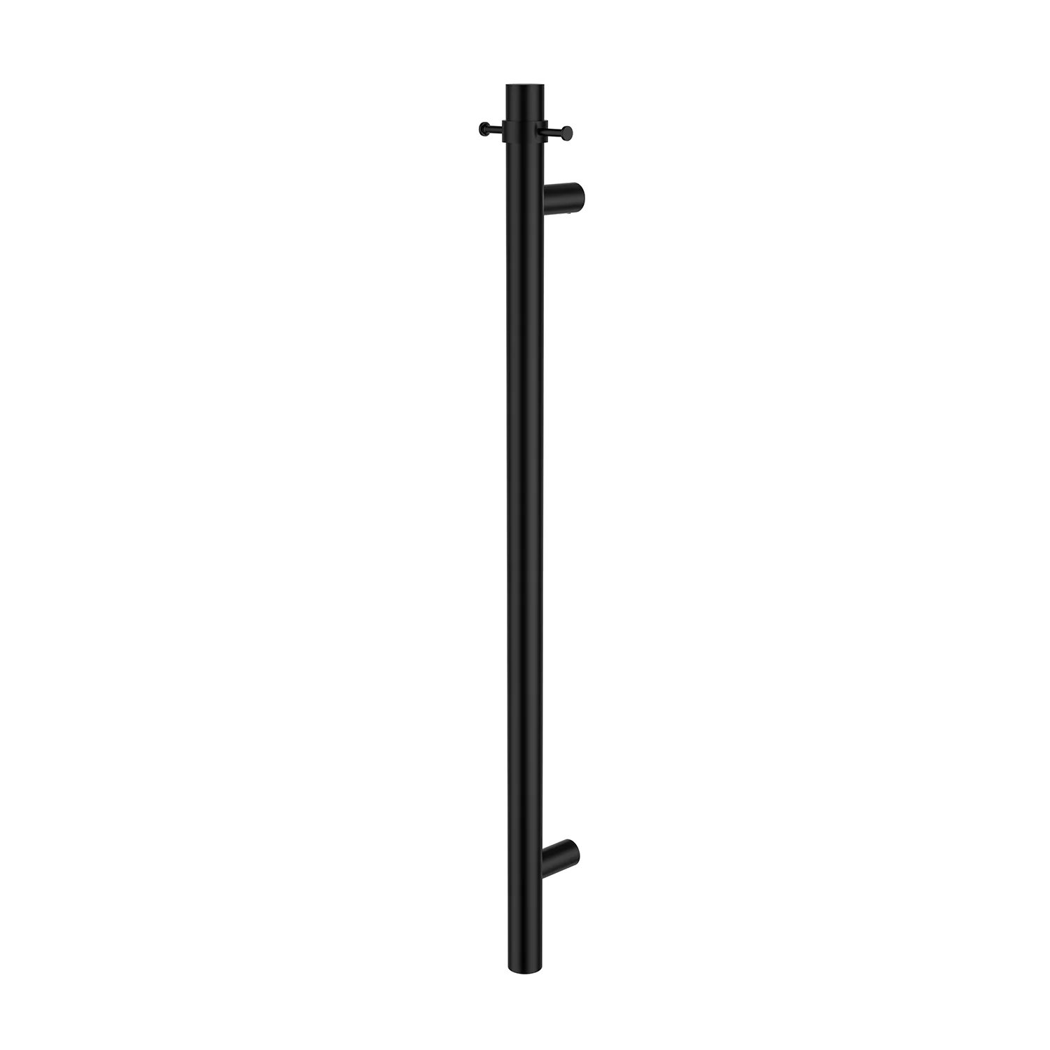 Morgan Single Vertical Heated Towel Rail 1000mm - Image 2