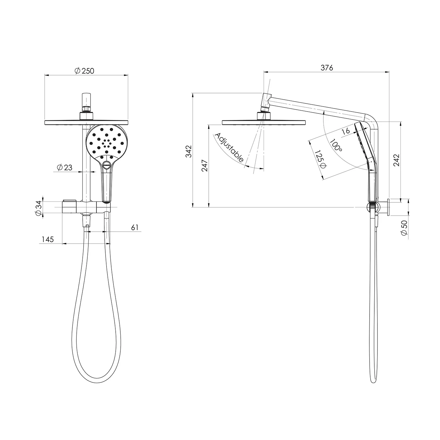 Ormond LuxeXP Compact Twin Shower - Image 6