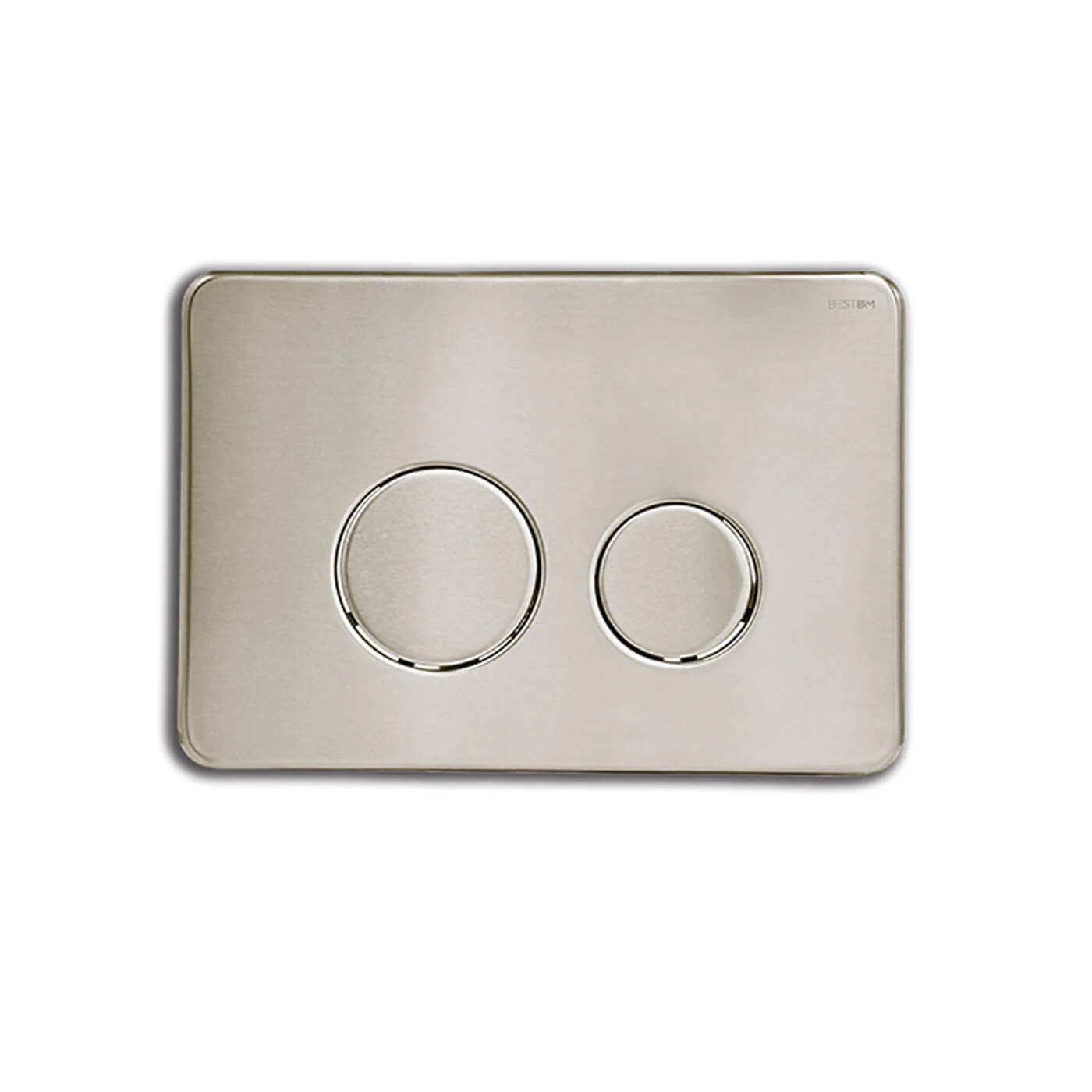 R&T Stainless Steel In Wall Flush Plate Button - Image 2