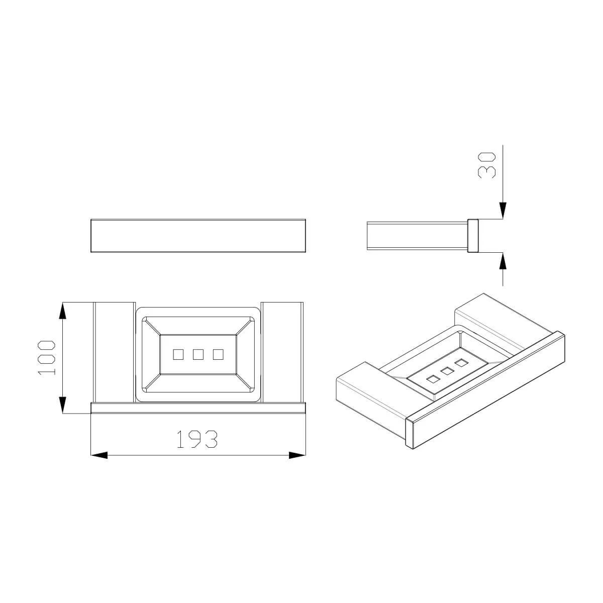 Reva Soap Dish - Image 3