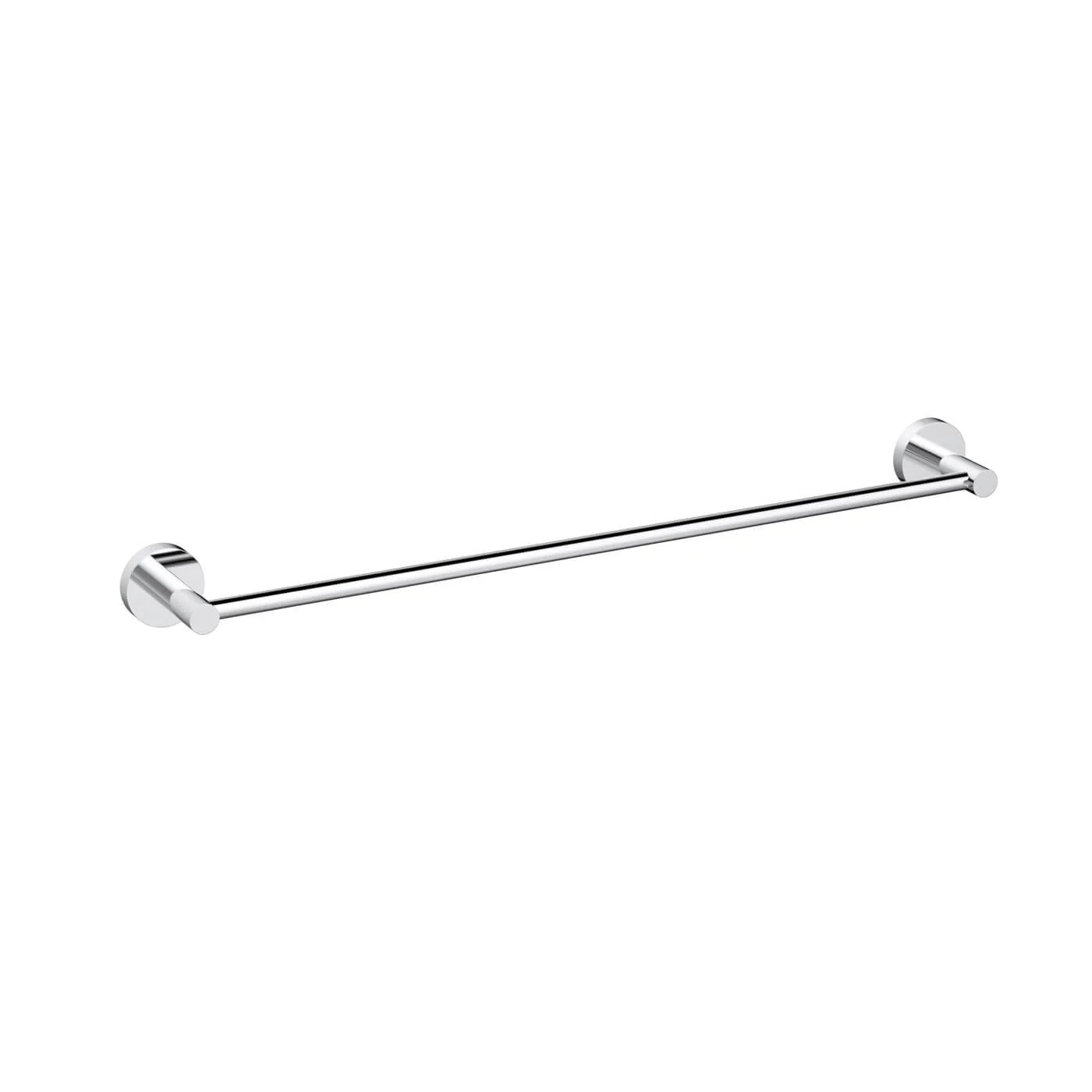 Slimline Stainless Steel Single Towel Rail 600/900mm - Image 3