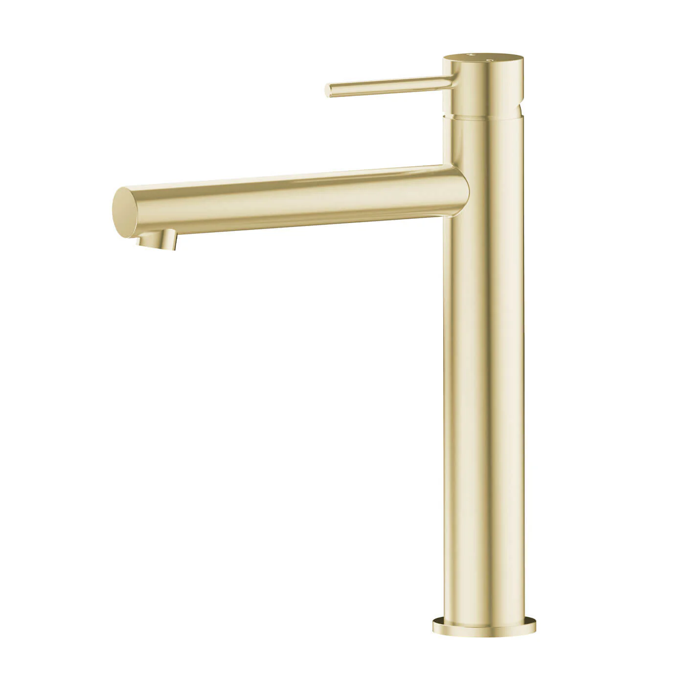 Slimline Stainless Steel Tall Basin Mixer - Image 2