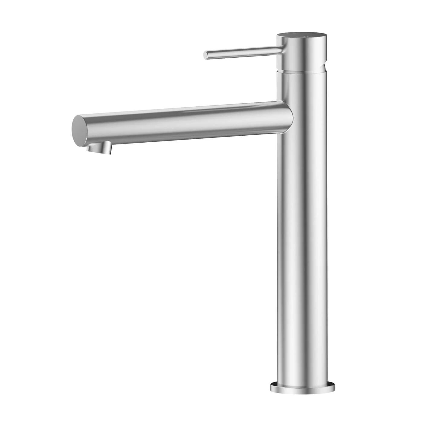 Slimline Stainless Steel Tall Basin Mixer - Image 5