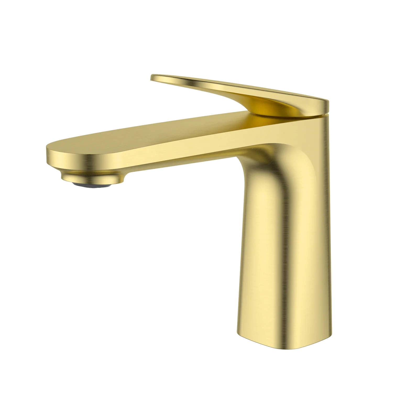 Sulu Brass Short Basin Mixer - Image 2