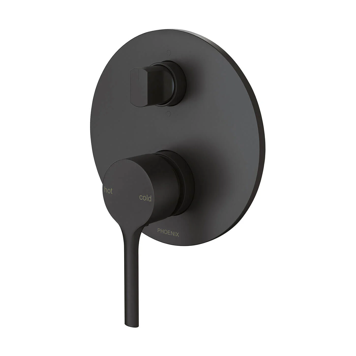 Vivid Slimline Oval SwitchMix Diverter Wall Mixer - Image 4